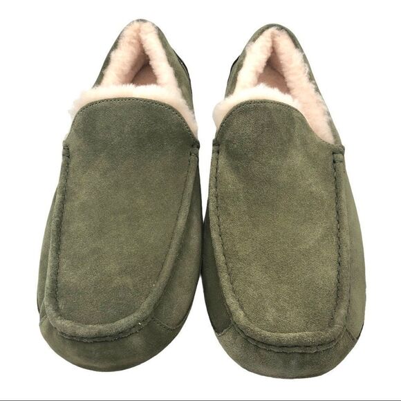 ~Ugg Ascot Suede Wool Mens Slipper NWOB 18 - Picture 2 of 6